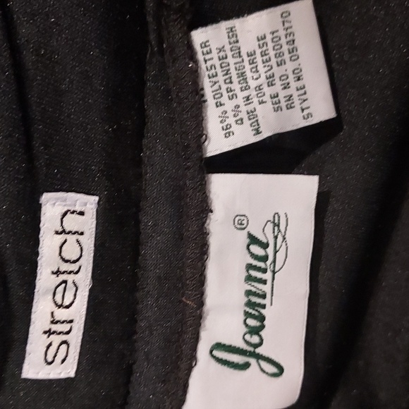 Beautiful Vintage Cropped Party Jacket Black with Gold Flowing Pattern SIze Med. - Picture 7 of 8